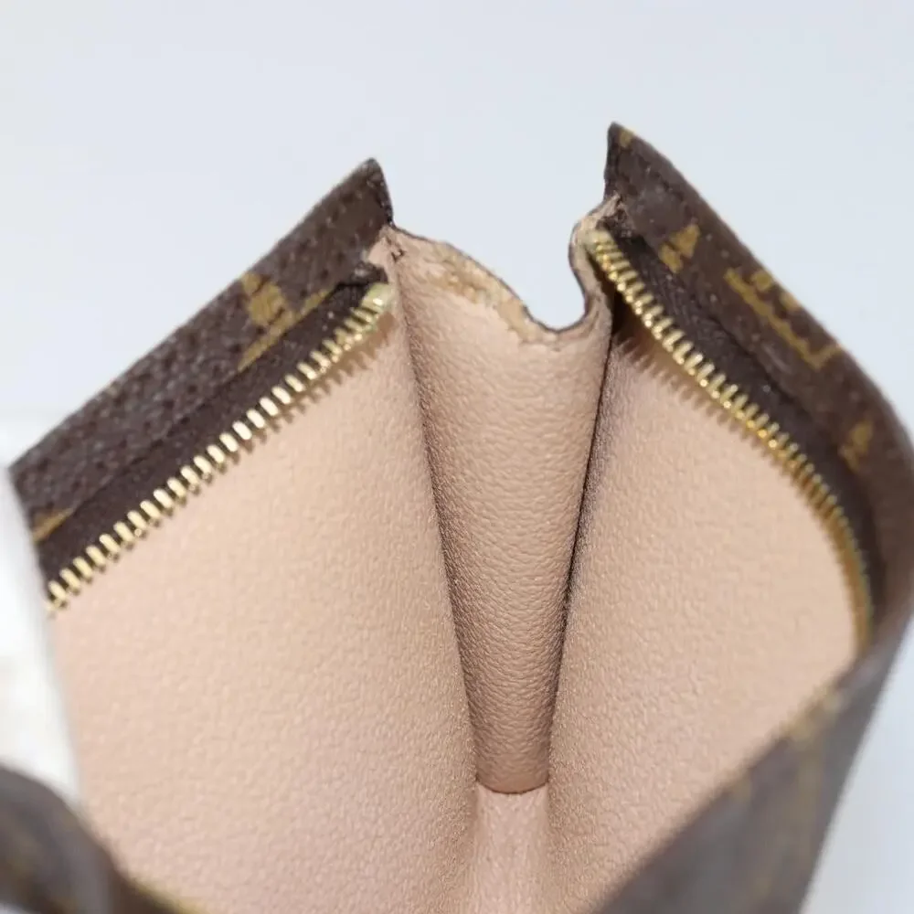 Louis Vuitton Monogram Bucket PM Accessory Pouch Brown